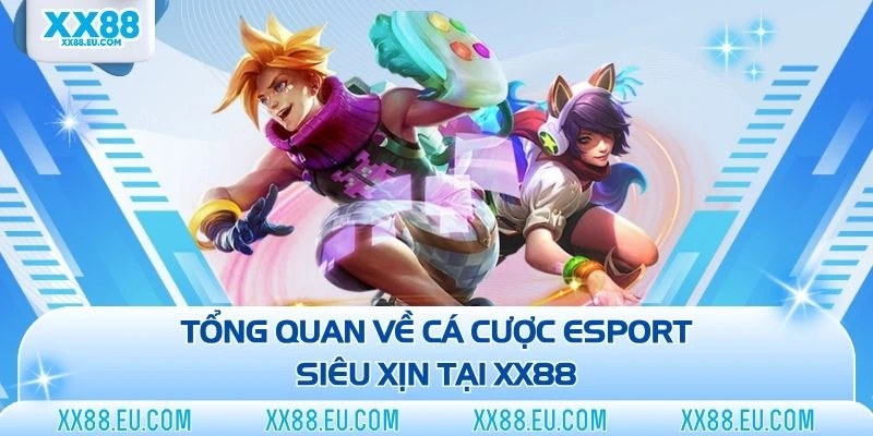Tổng quan về cá cược Esport siêu xịn tại XX88
